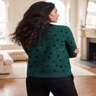 Fine Gauge Button-Front Cardigan image number 1