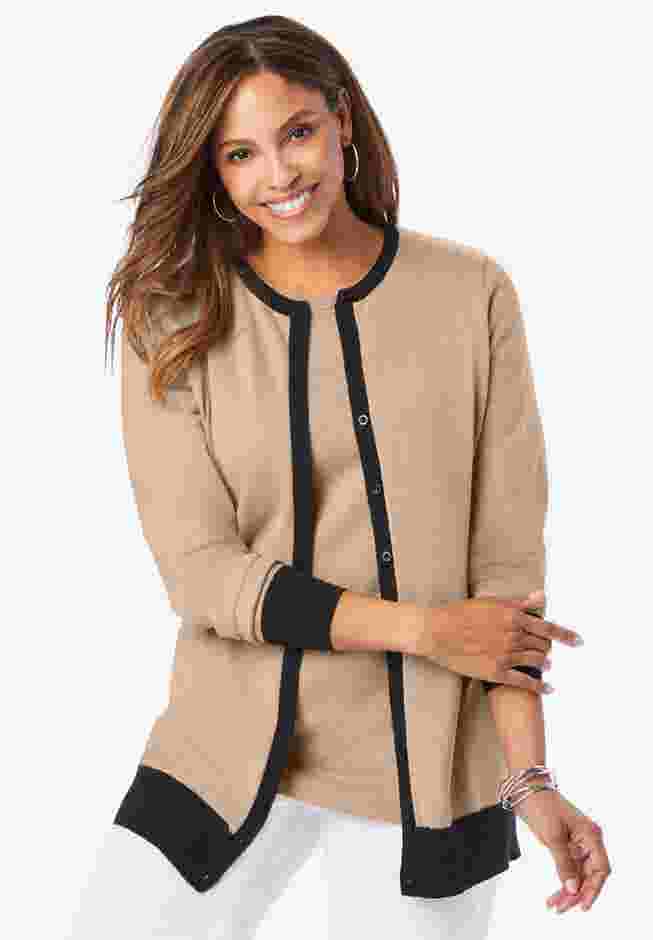 Fine Gauge Cardigan image number 0