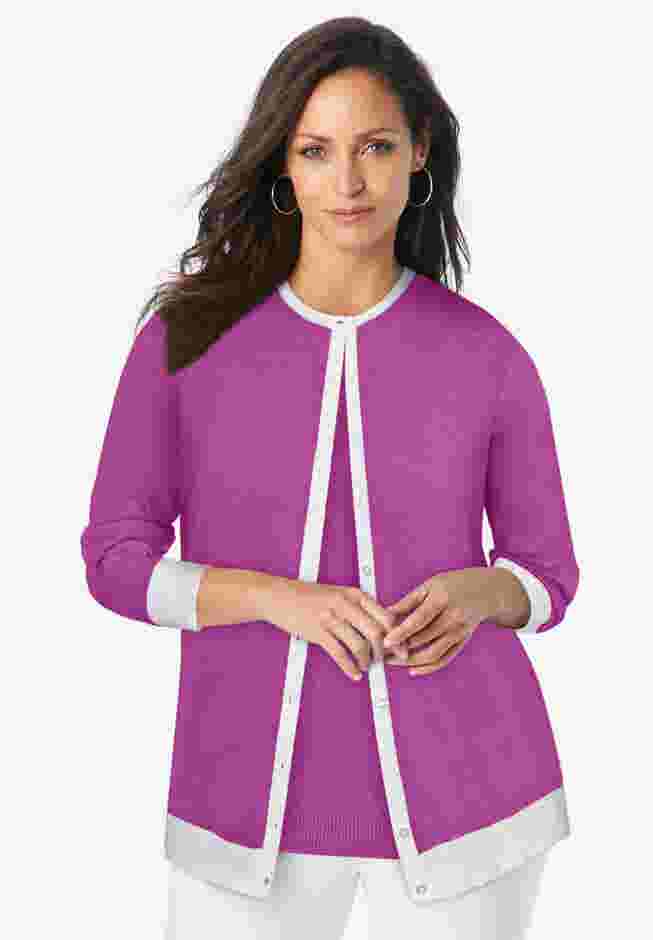 Fine Gauge Cardigan image number 0