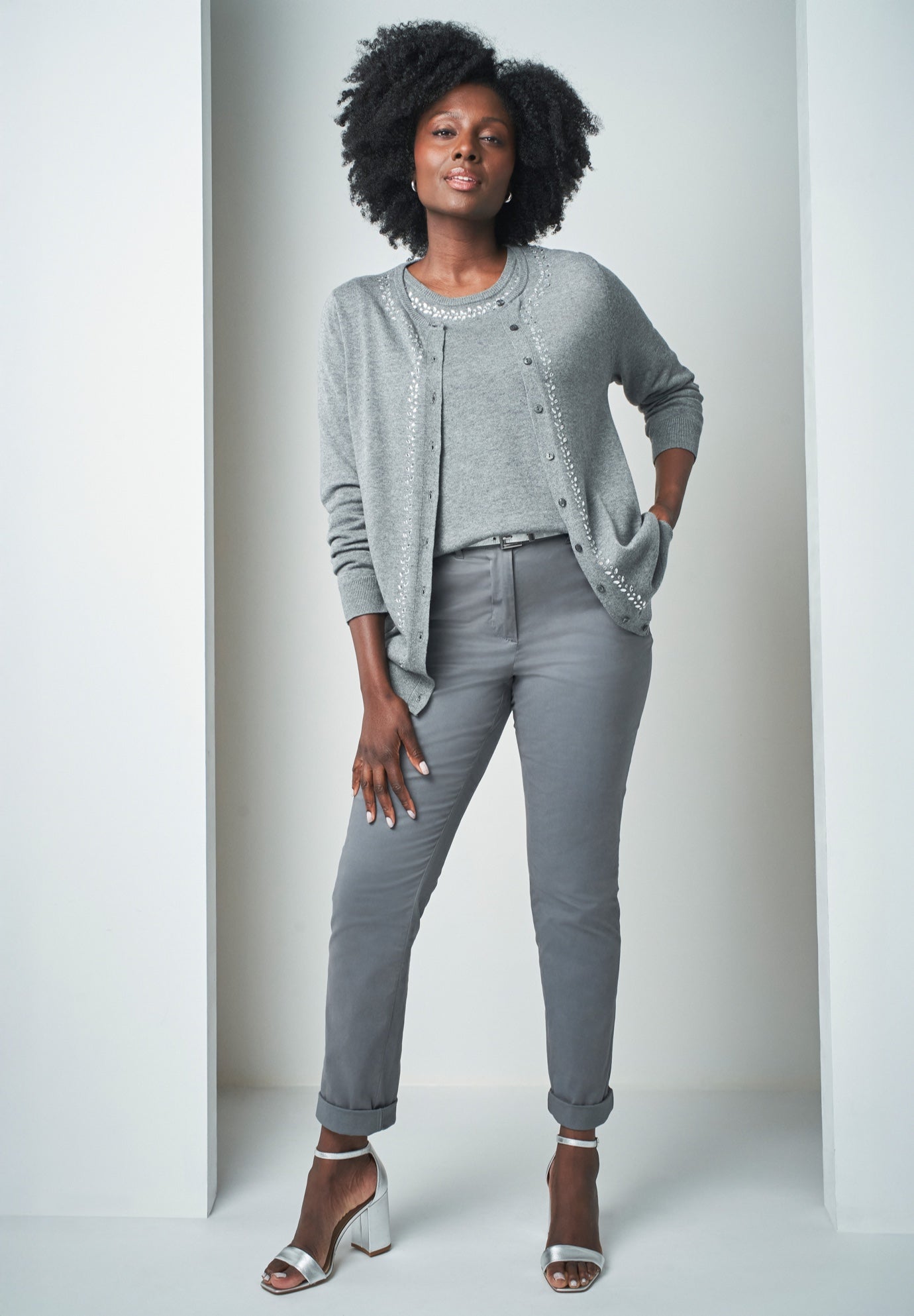 Fine Gauge Cardigan image number 0