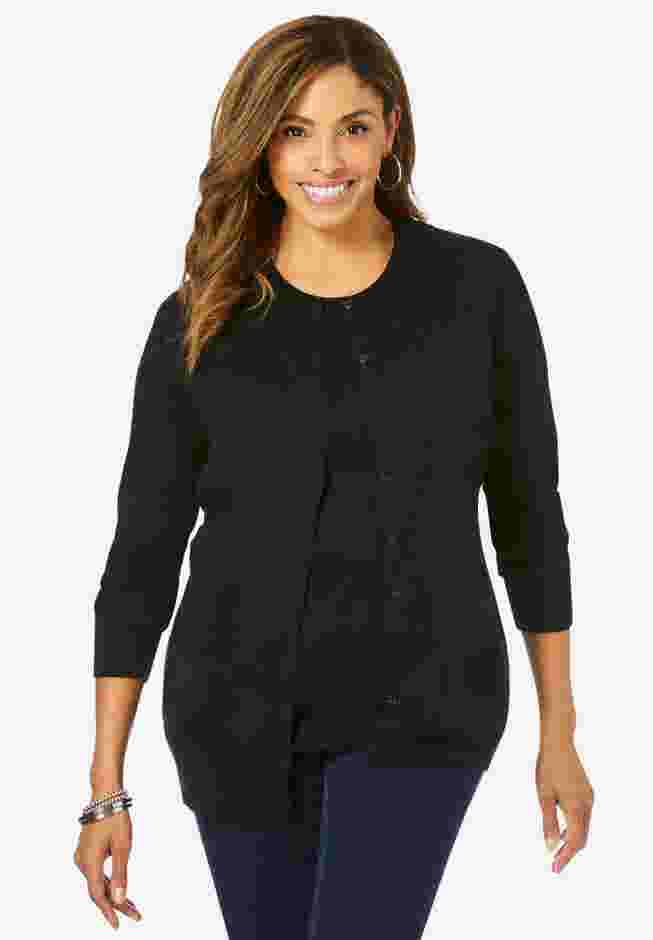 Fine Gauge Cardigan image number 0