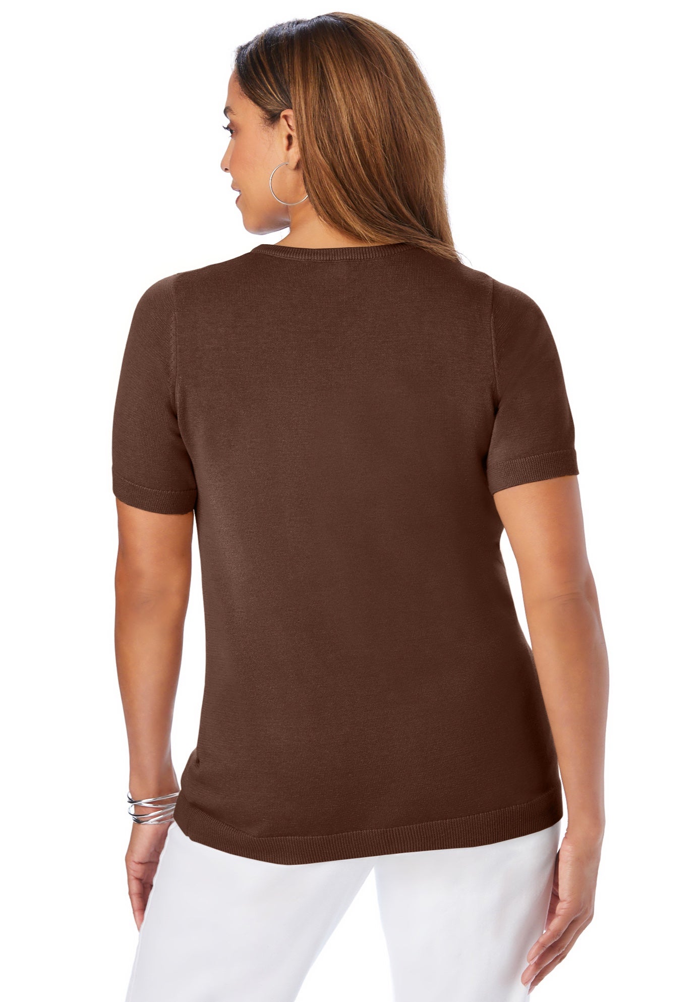 Fine Gauge Crewneck Shell image number 1