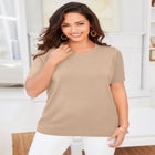 Fine Gauge Crewneck Shell image number null