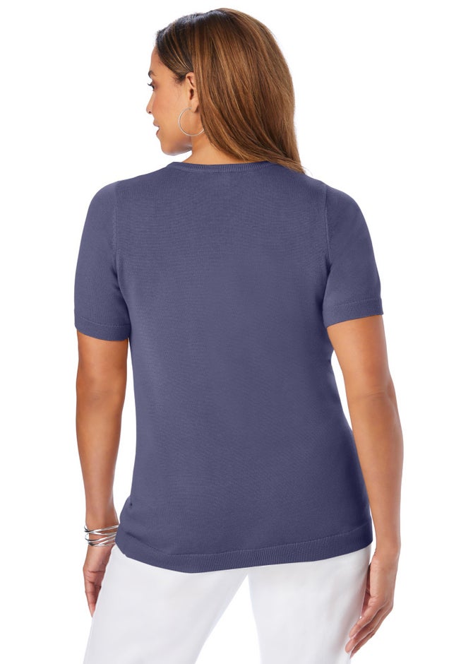 Fine Gauge Crewneck Shell image number 1