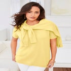 Fine Gauge Crewneck Shell image number null