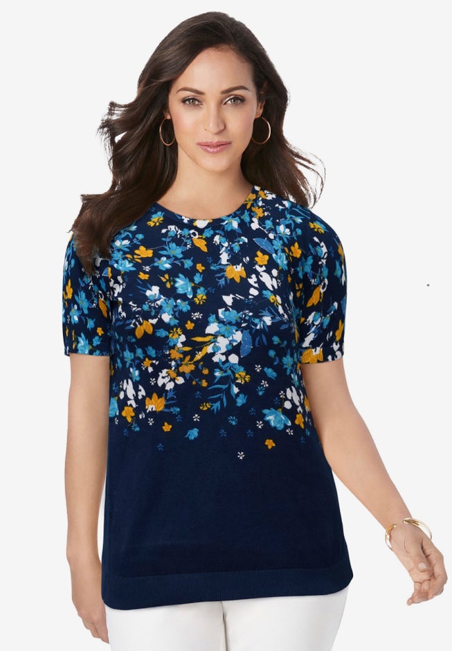 Fine Gauge Crewneck Shell image number 0