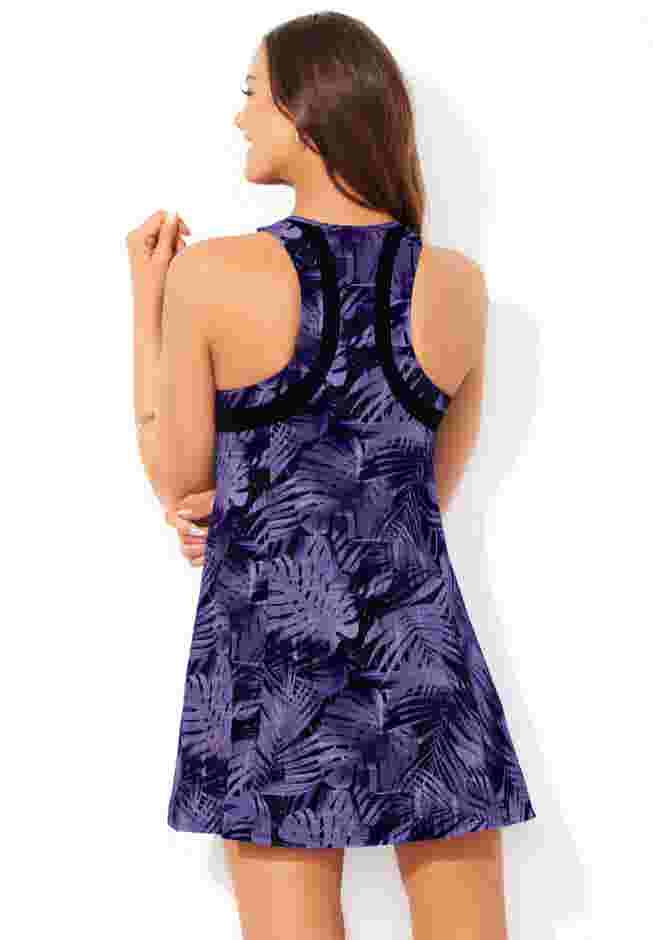 High Neck Two Piece Racerback Swimdress image number 1