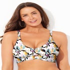 Cut Out Longline Bikini Top image number null