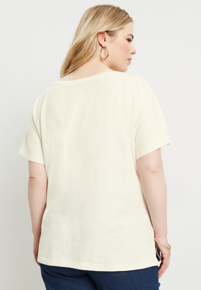 Openwork Boatneck Shirt image number null