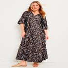 Boho Maxi Dress image number null