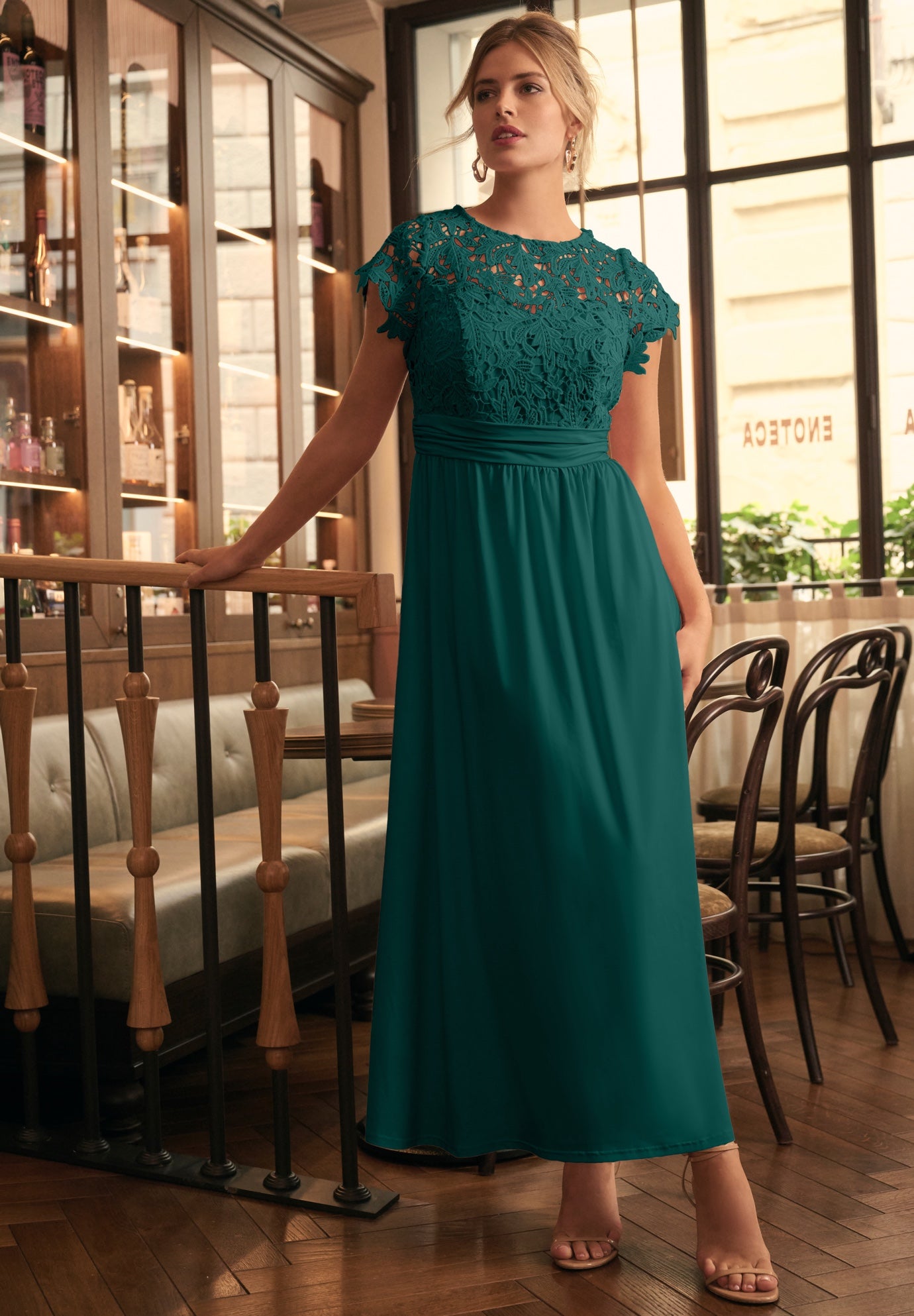 Lace Maxi Dress image number 0