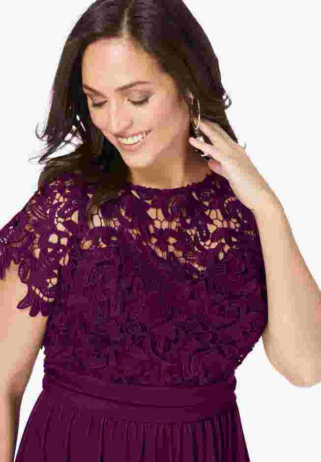 Lace Maxi Dress image number 3