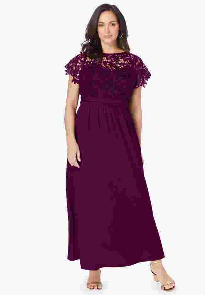 Lace Maxi Dress image number 0
