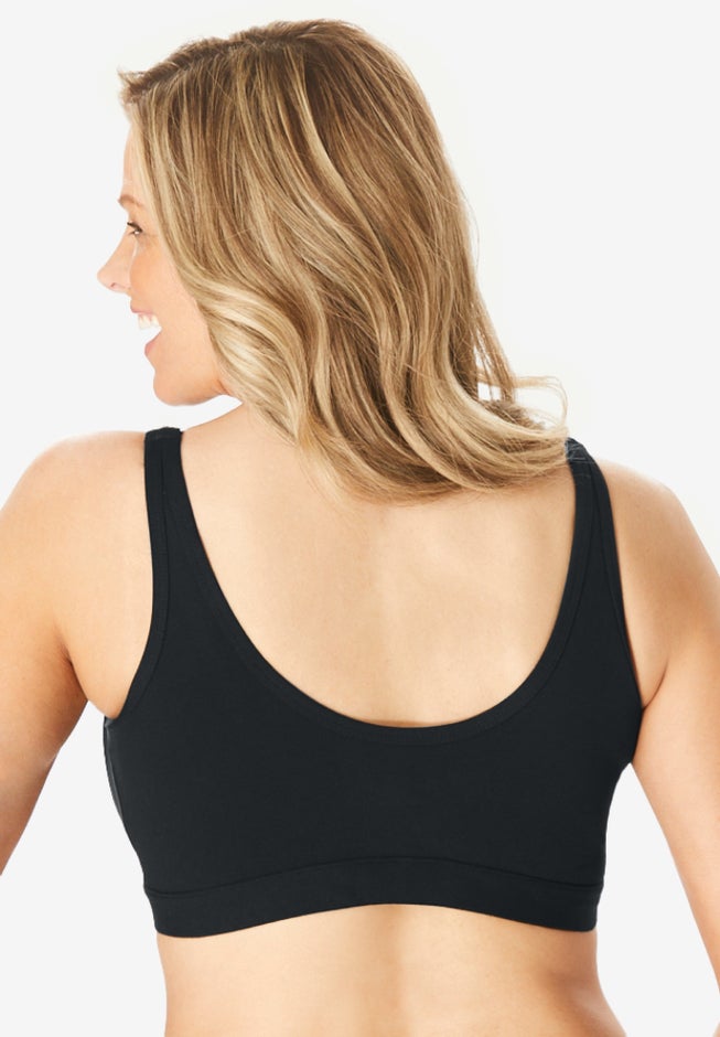 Wireless Zip Front Bra image number 1