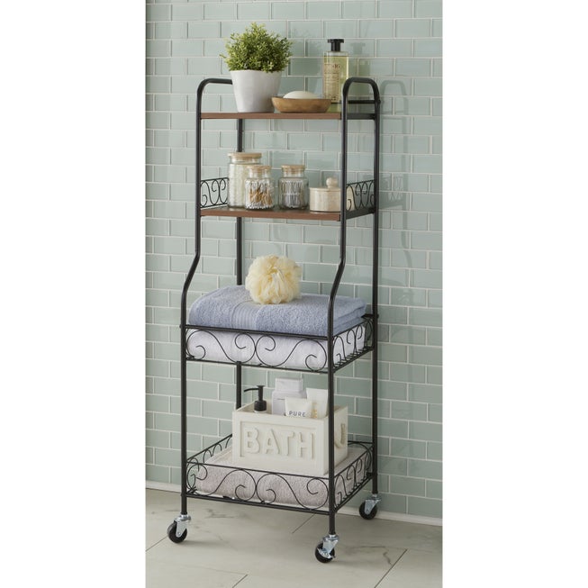 Scroll 4-Tier Rolling Rack image number 0