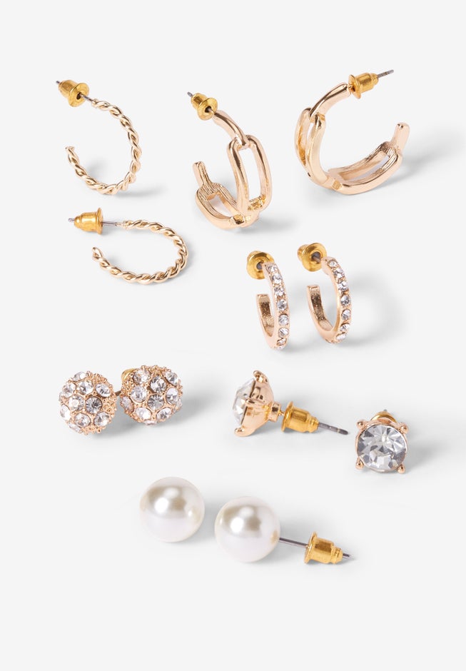 Stud & Hoop Set image number null