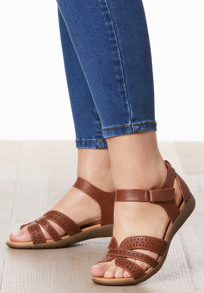 The Christiana Sandal By Comfortview image number 0