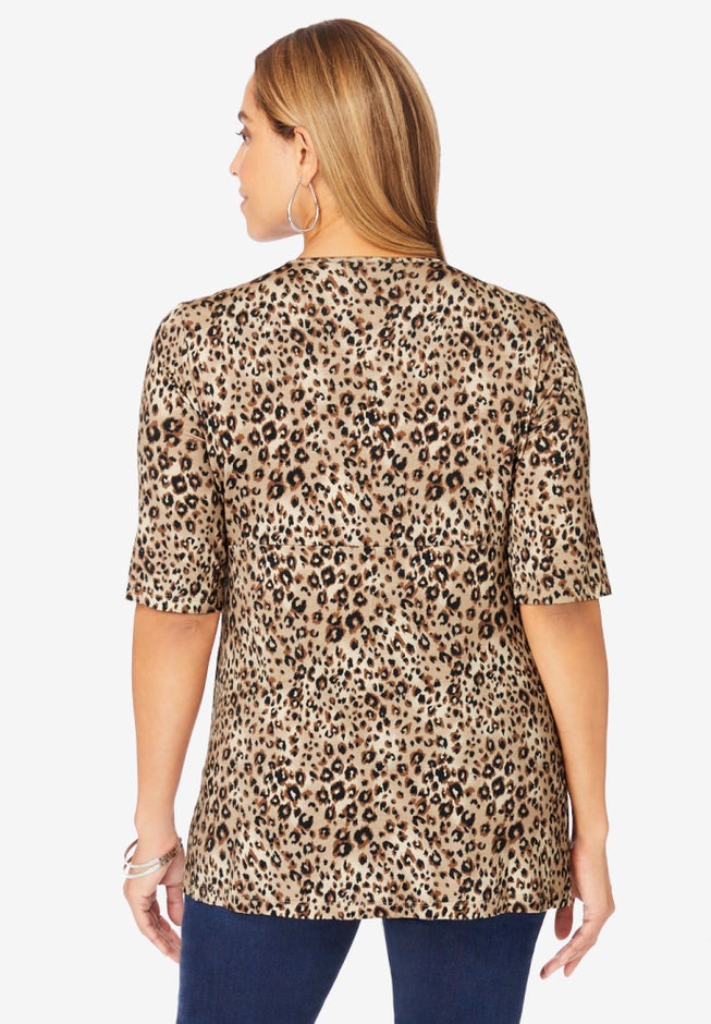Kia Pleated Tunic - White
