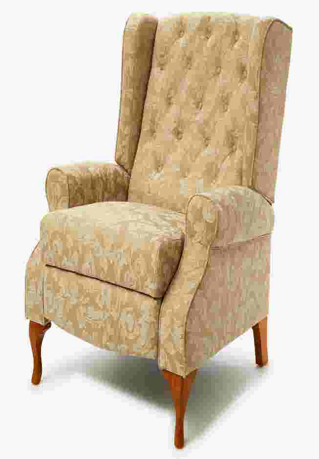 400 lbs. Weight Capacity Queen Ann Recliner image number 0