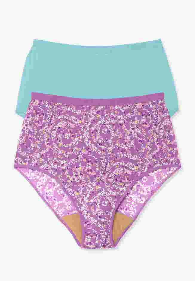 Cotton Incontinence Brief 2-Pack image number 0