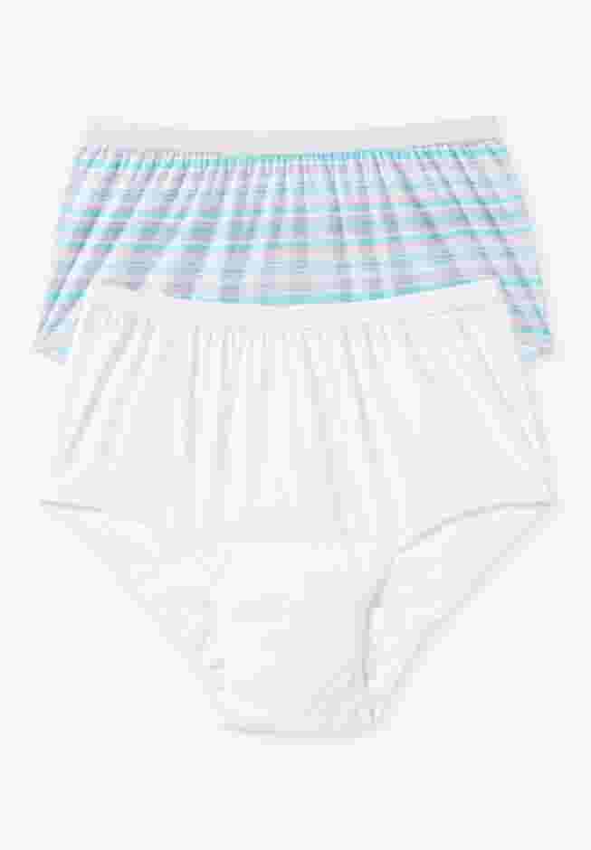 Cotton Incontinence Brief 2-Pack image number 0