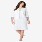 Sweetheart Sheath Dress and Jacket Set image number null