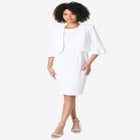 Pearl-Detail Dress and Jacket image number null