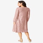Sequin Swing Dress image number null