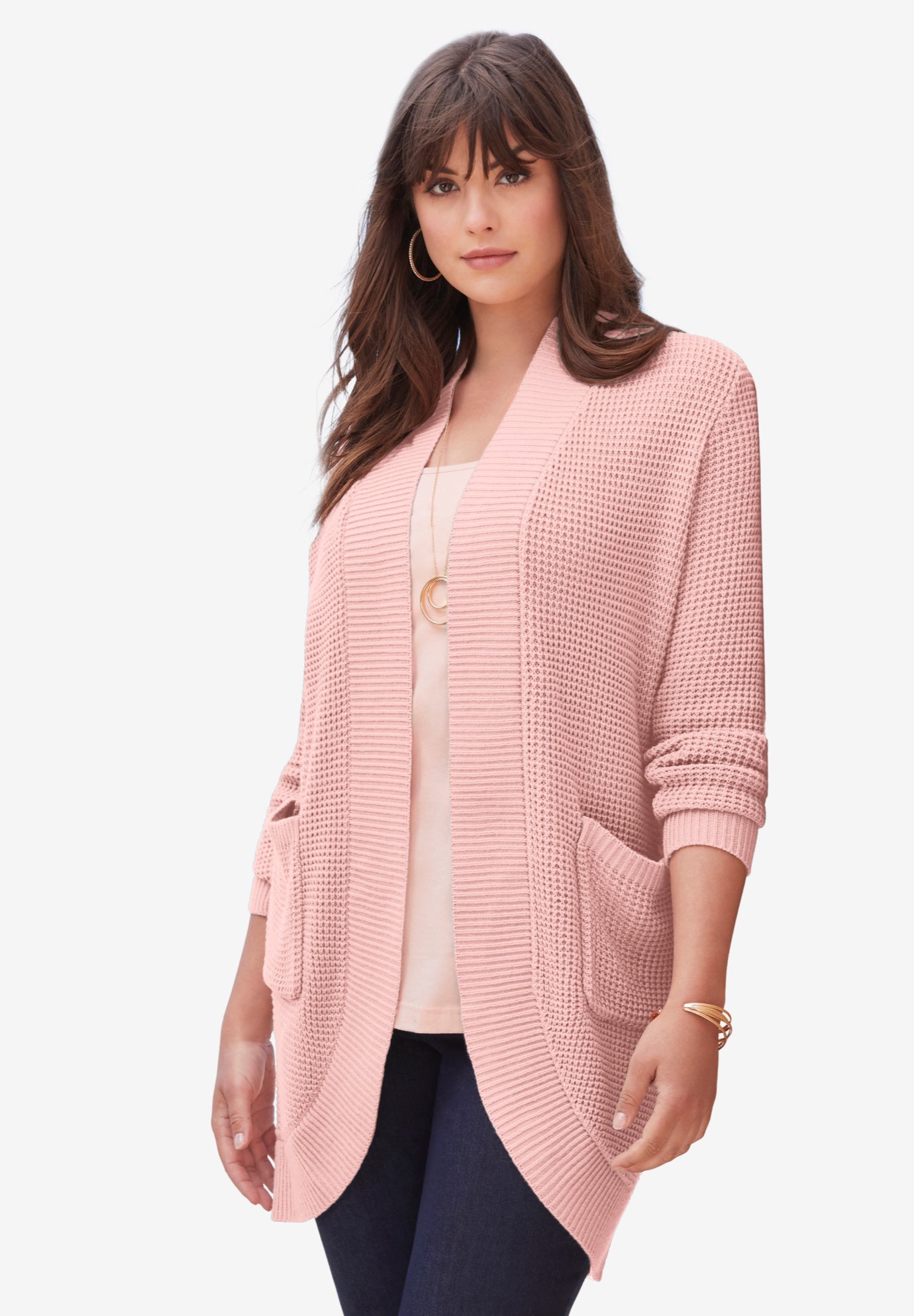 Waffle Cardigan image number 0