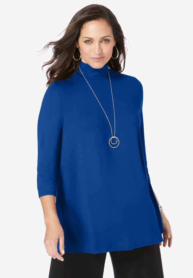 Mockneck Swing Tunic image number 0