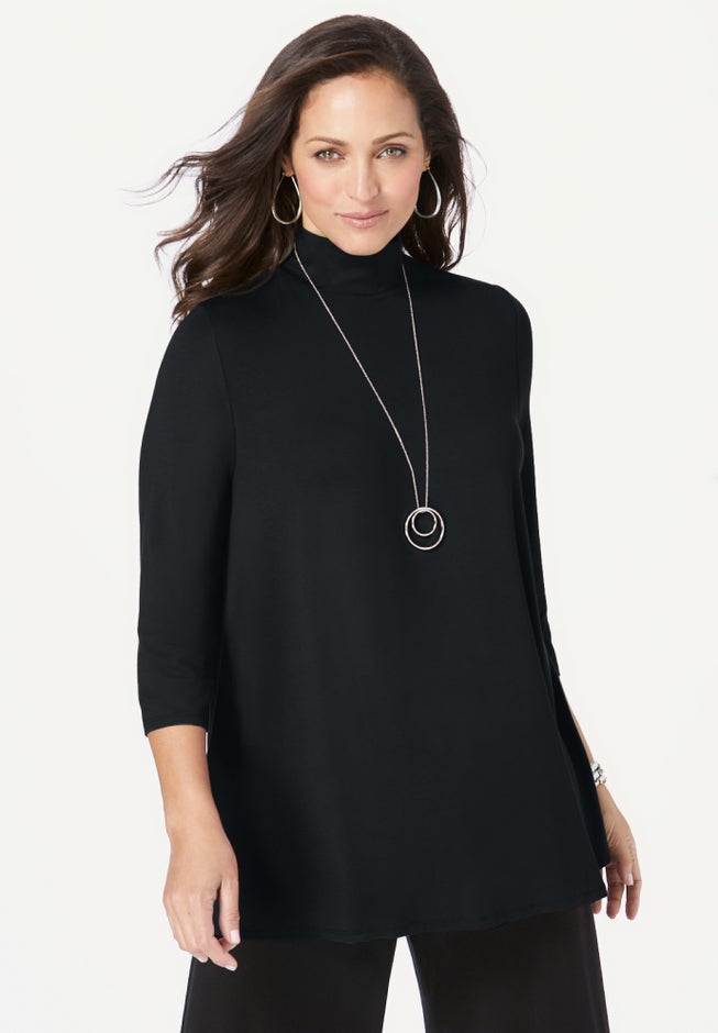 Mockneck Swing Tunic image number 0