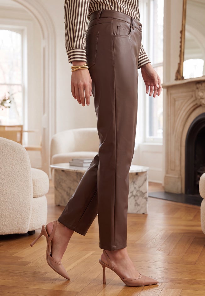 Faux Leather Pant image number 2