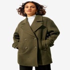 Double Breasted Peacoat image number null