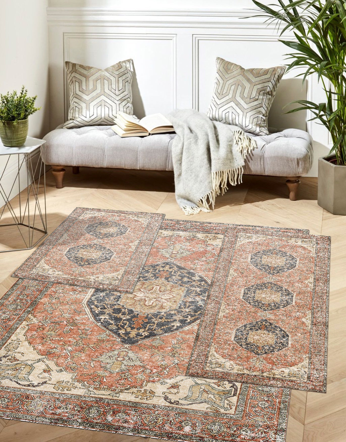 Paris Washable Rug Set 3pc image number 0