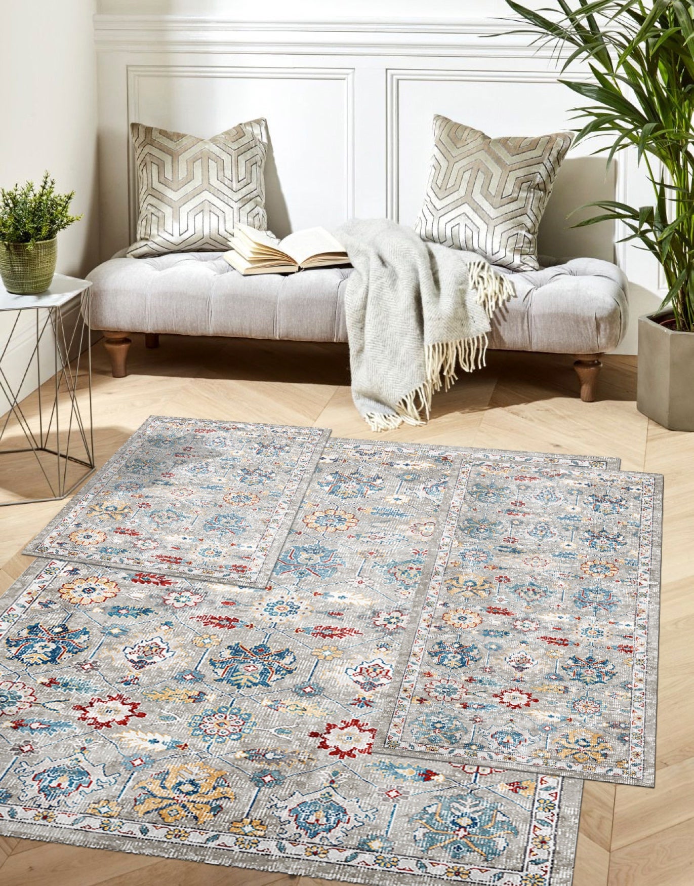 Paris Washable Rug Set 3pc image number 0