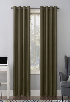 Sun Zero&trade; Cameron Texture Grommet Window Panel