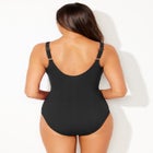 Knotted Mesh One Piece Swimsuit image number null