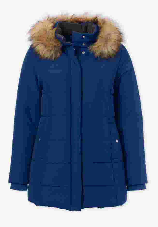 Classic Length Quilted Puffer Jacket image number 6