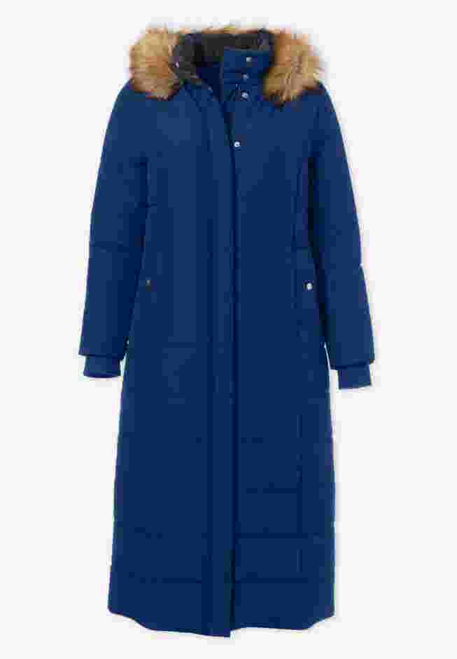 Maxi Length Quilted Puffer Jacket image number 6