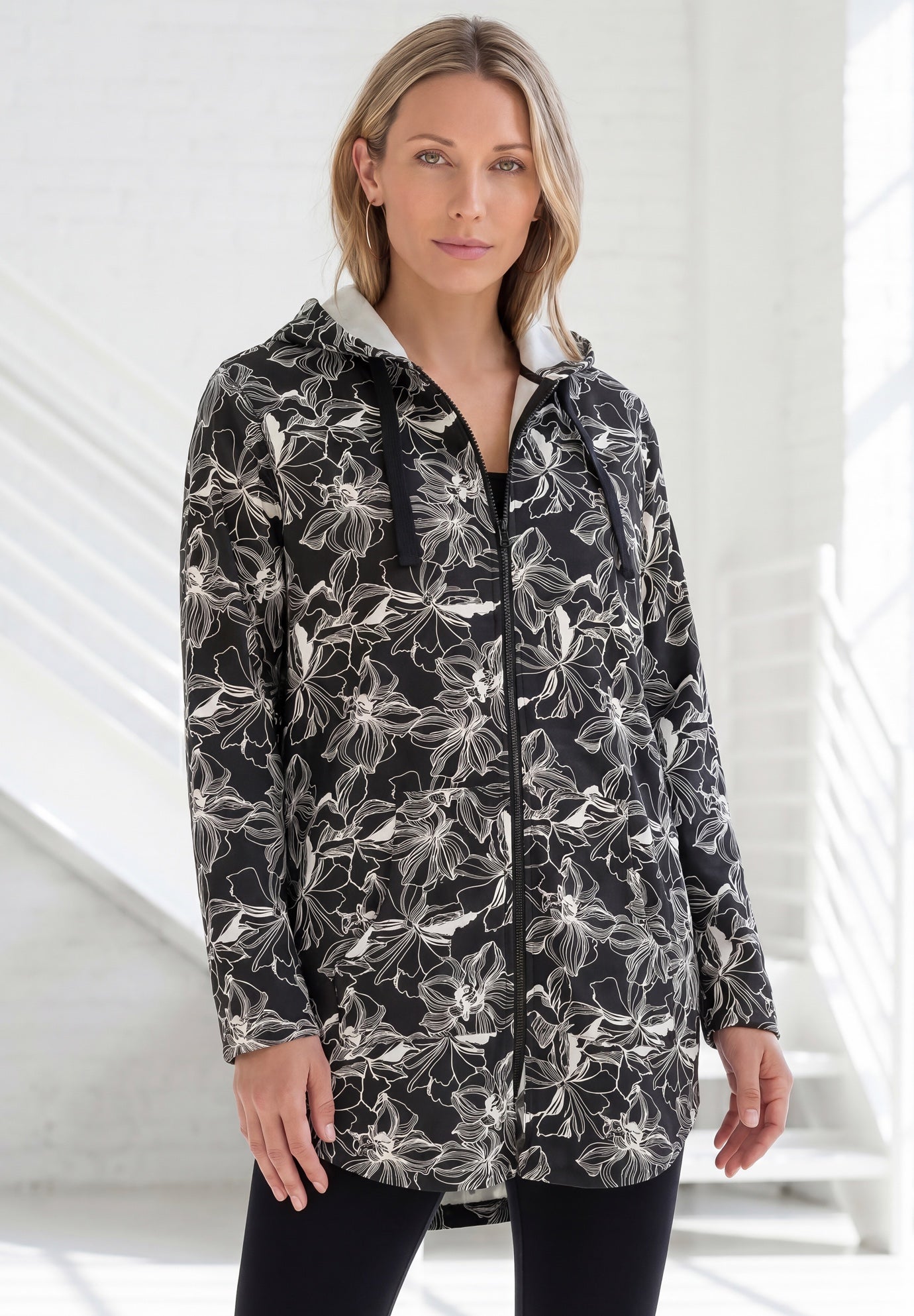 Fleece Zip Hoodie Sweatshirt image number 0