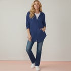 Fleece Zip Hoodie Sweatshirt image number null