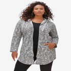 Fleece Zip Hoodie Sweatshirt image number null