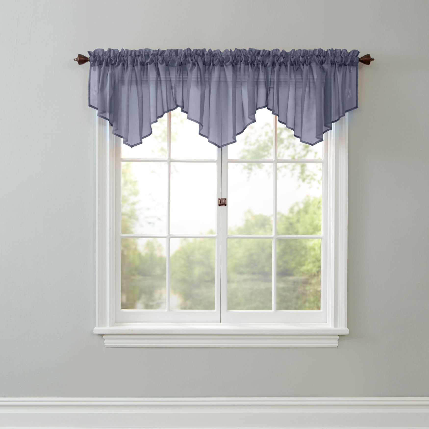 BH Studio Sheer Voile Ascot Valance image number 0
