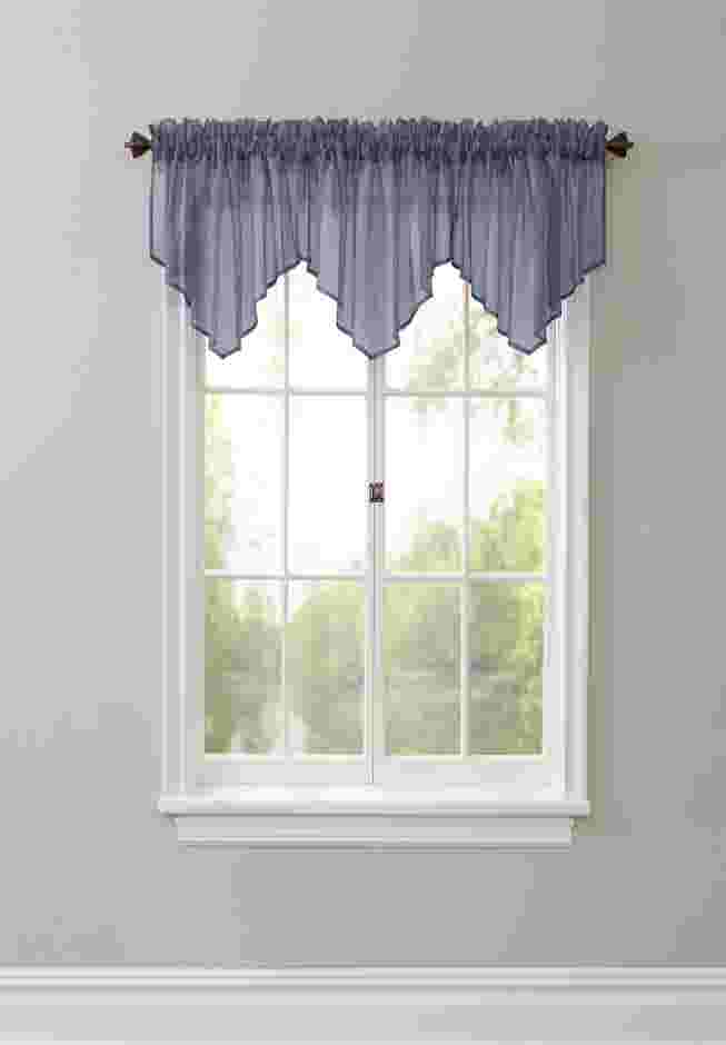 BH Studio Sheer Voile Ascot Valance image number 0