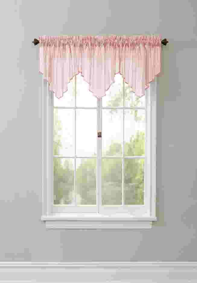 BH Studio Sheer Voile Ascot Valance image number 0