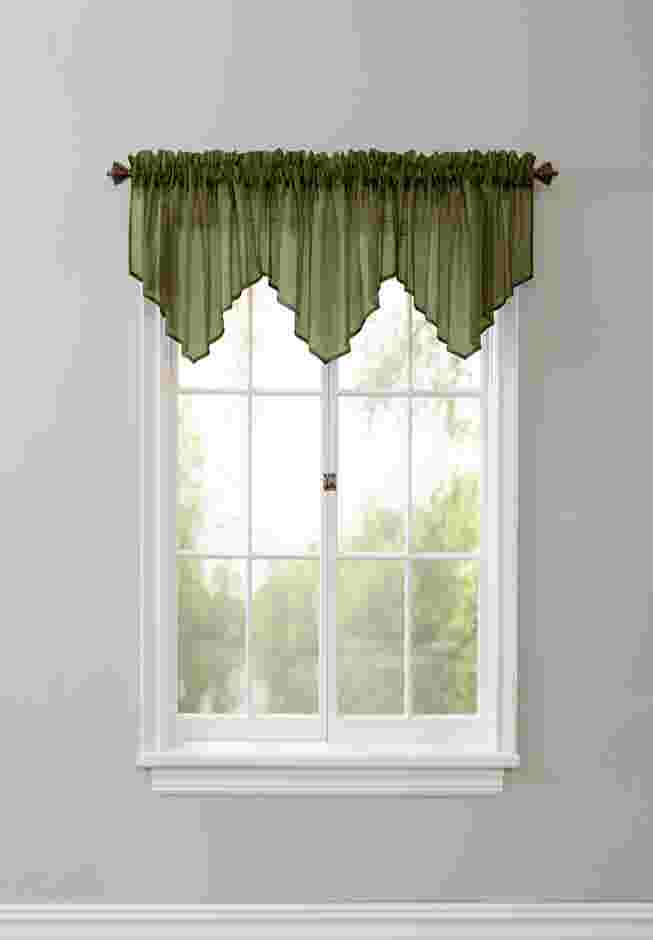 BH Studio Sheer Voile Ascot Valance image number 0