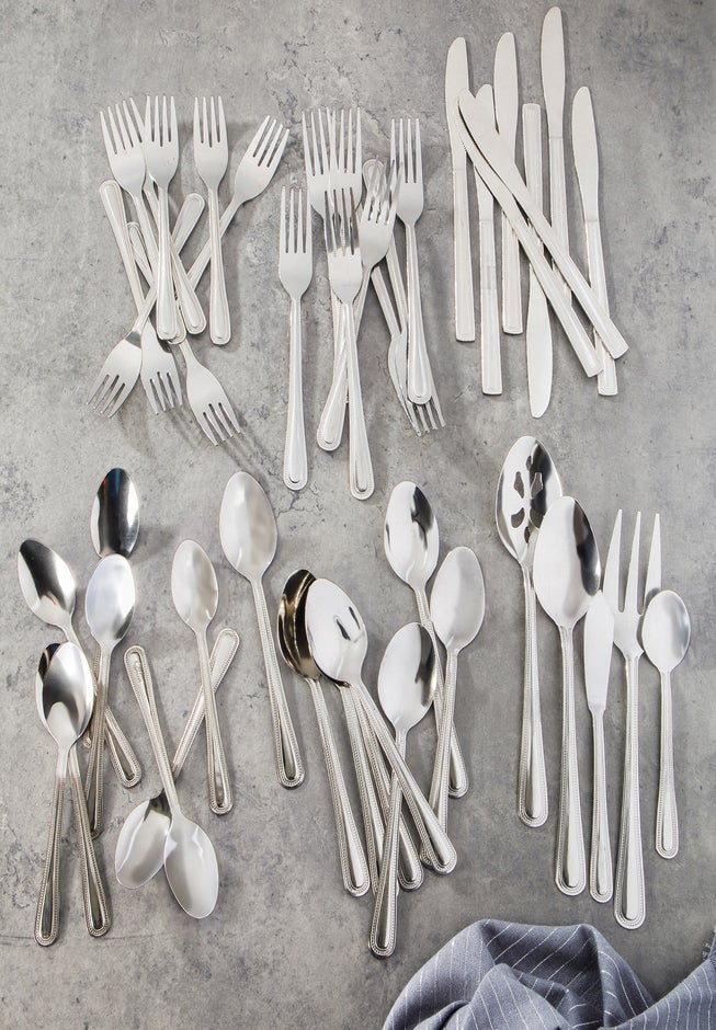 45-Piece Aston Flatware Set image number 6