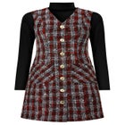 Sleeveless Tweed Dress image number null