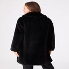 Plus Size Mid-Length Luxe Faux Fur Coat image number 2