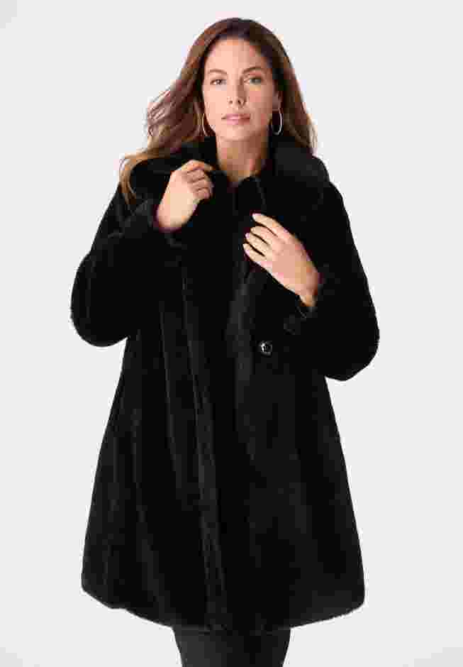 Faux Fur Long Coat image number 0